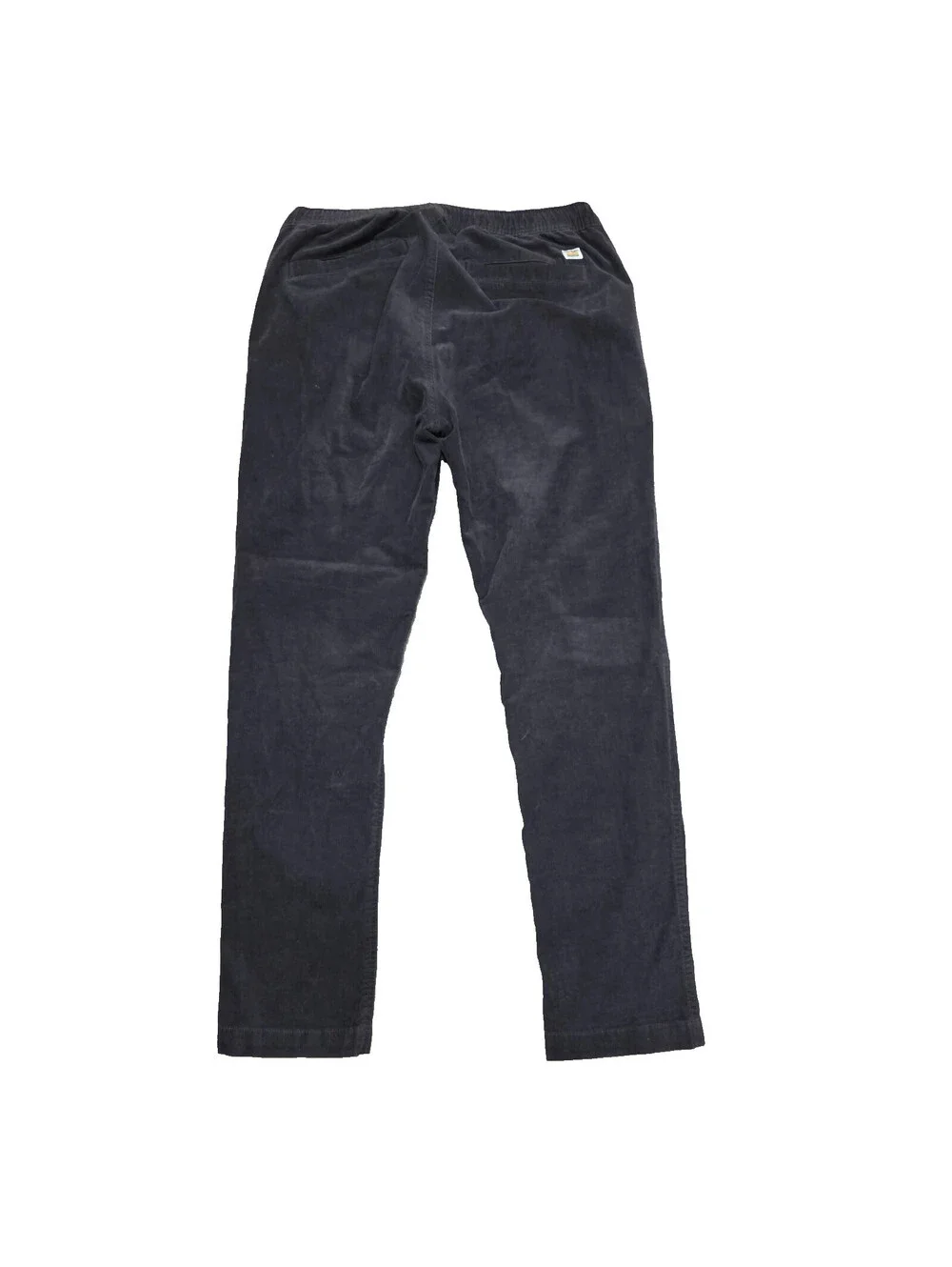 Vuori Optimist Pants Mens Gray Corduroy Elastic Waist Casual M  V440